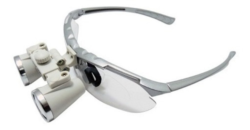 Lupa Anteojo Para Medico 3.5x Alcance 42 Cm Con Led Obi
