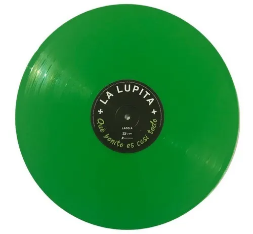 La Lupita Que Bonito Es Casi Todo Lp Acetato Vinyl / Verde