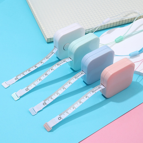 Cinta Retráctil Para Medir El Cuerpo, Suave, Tela De Coser,