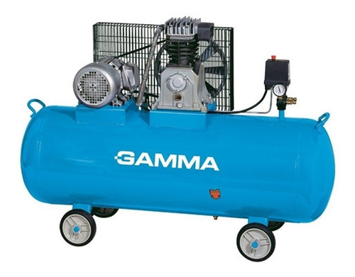 Compresor A Correa Gamma 150 Lts 3 Hp Trifásico Garantia