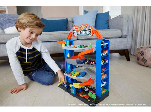 Hot Wheels City Pista Stunt Garagem - Mattel Cor Multicor