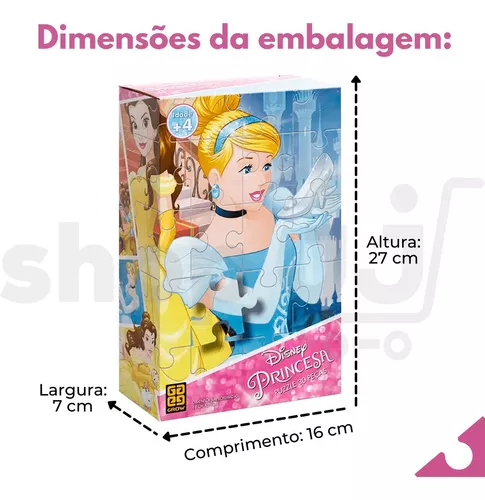 Quebra-Cabeça de Princesas da Disney no Jigsaw 365