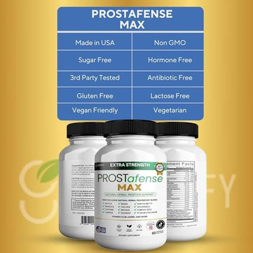 Prostafense Max Suplemento Próstata 60 Cápsulas