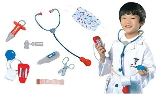 Doctor Dress Up Costume Role Play Set Con Accesorios