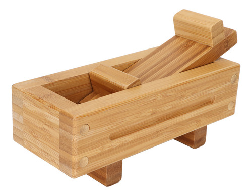 Molde De Madera Para Prensa De Sushi, Cajas Rectangulares Pa