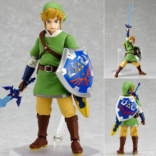 Figura De Acción Skyward Sword Figma 153, Juguete Móvil