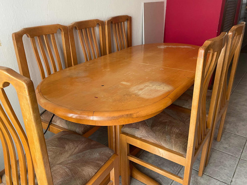 Juego De Mesa Y Sillas Comedor