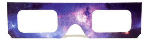 Gafas De Difracción De Cartón Y Papel - Galaxy Spiral Paquet