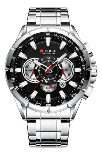 Reloj Para Hombre Curren 8363-3 Cronografo