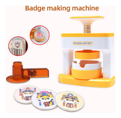 Kit De Creación De Insignias Para Hacer Botones Diy De 55 Mm