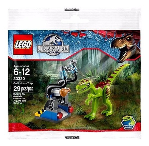 Lego Jurassic World Gallimimus Trap Set Modelo 30320