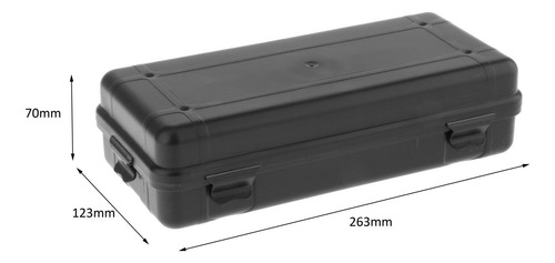 Caja De Herramientas, Estuche De 26,3 Cm X 12,3 Cm X 7 Cm