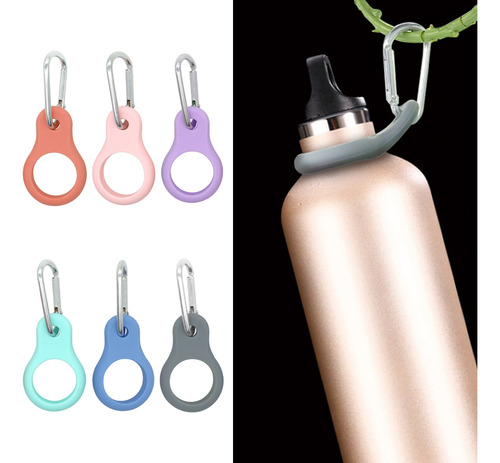 Hebilla Portátil De Silicona Para Botella De Agua (gbg) Con