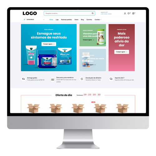 Template Loja Virtual Pronta Para Vender