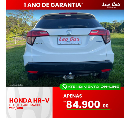 Honda HR-V 1.8 16V FLEX LX 4P AUTOMÁTICO