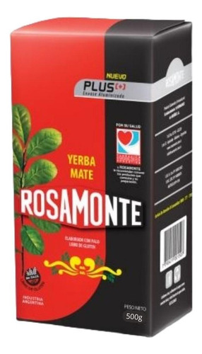 Yerba Mate Rosamonte Plus 500g