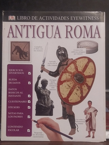 Antigua Roma. Dk Libro De Actividades Eyewitness 