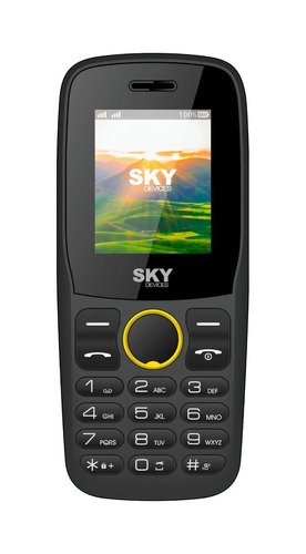 Imagen 1 de 4 de Sky Devices F2 G Dual SIM 32 MB  yellow 32 MB RAM