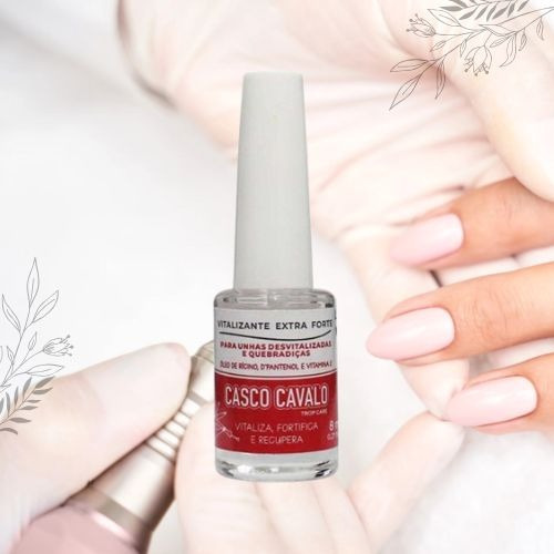 Kit Com Base Fortalecedora, Base Endurecedora E Vitalizante