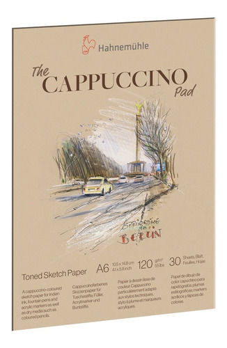 Hahnemühle The Cappuccino Pad A6 30h