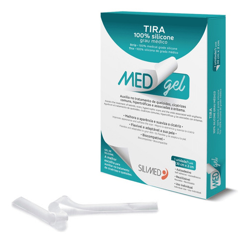 Med Gel Silimed Tira De Silicone Com 1 Unidade