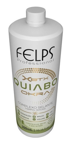 Felps Escova Progressiva De Quiabo Xbtx De Okra 2x1000ml