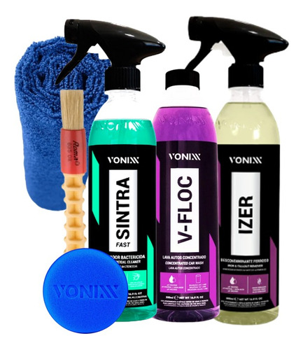 V-floc Sintra Izerkit Limpeza Shampoo Automotiva Vonixx