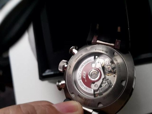 Oris Ruf Ctr3 Titânio Edição Limitada Eta 7750 Valjoux