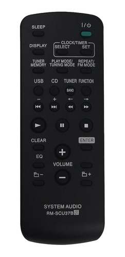 Control Remoto Del Reproductor De Audio Sony Rm-scu37b Cmt-b