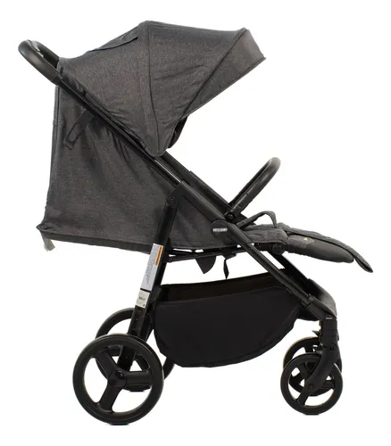 Coche Cuna Bebé De Paseo Mega Baby Zeus Hasta 22 Kg Gris