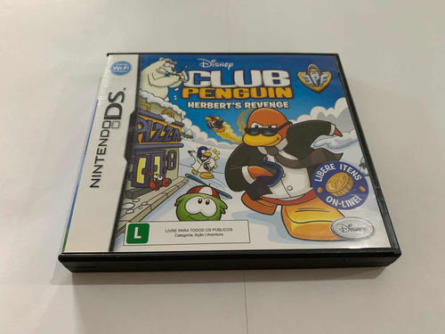 Club Penguin Nintendo Ds Dsi 2ds 3ds Jogo Original Game Top (Recondicionado)