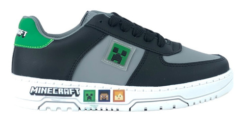 Tenis Para Niños Mi3071 Minecraft 2-5