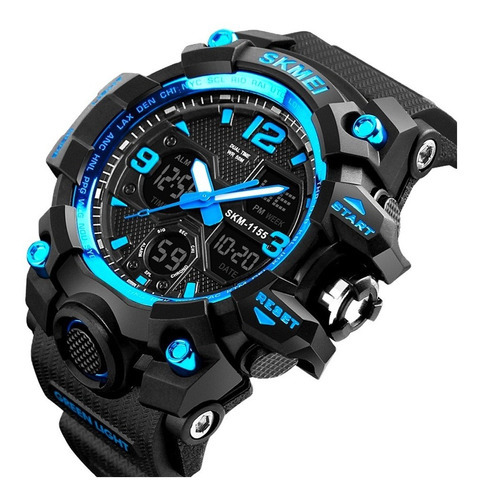 Reloj Skmei Digital Y Análogo Militar Deportivo Para Hombre código RSkmne01764