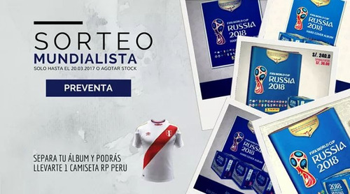 Imagen 6 de 6 de Separa Tu Album Panini Rusia 2018 Y Figuritas
