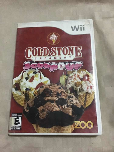 Cold Stone Cremery Scoope It Up Nintendo Wii