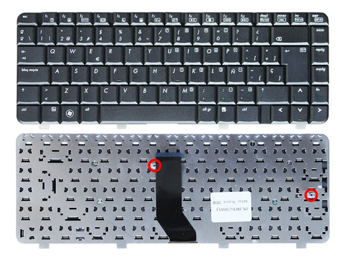 Teclado Repuesto Hp 550 Compaq  6720s  Negro Con Ñ 65206520