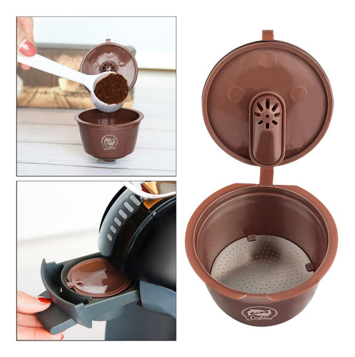 Cápsula De Café Recargable Para Nescafe, Cápsula De