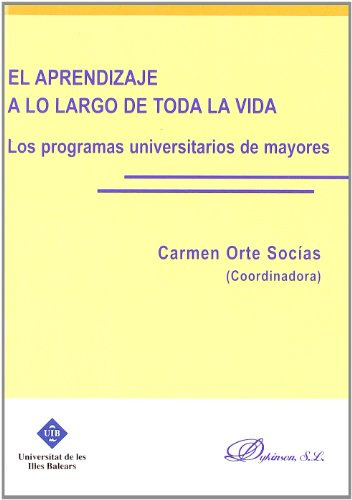 Libro El Aprendizaje A Lo Largo De Toda La Vida De Carmen Or