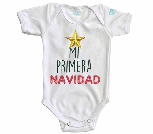 Body Mameluco Mi Primera Navidad Para Bebé