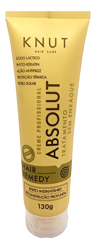 Knut Absolut Hair Remedy  Reconstrução Leave-in 130g 