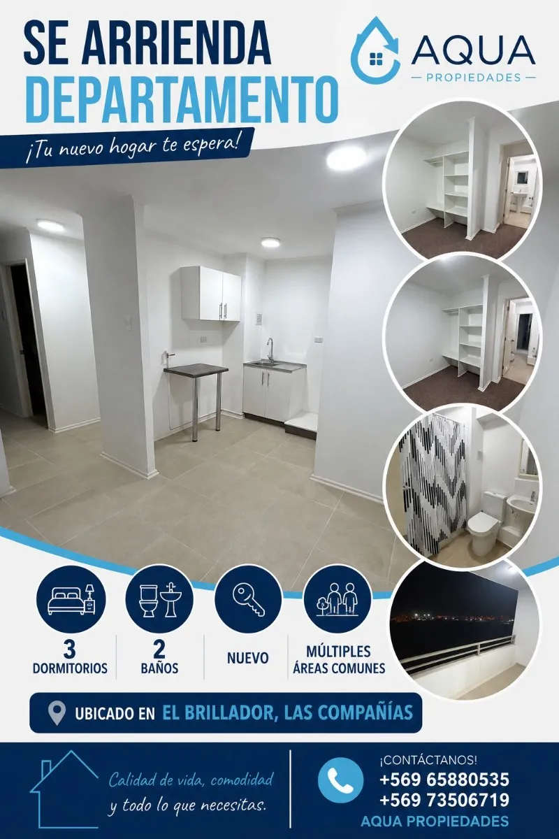 Imagen 2 de 14 de Departamento Nuevo En El Brillador