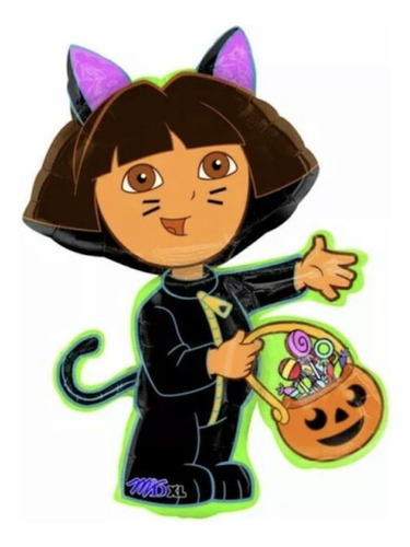 Globo Dora La Exploradora Halloween