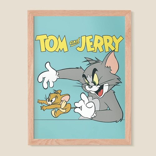 Cuadro Con Marco Tom Y Jerry 01 - Frametastic!