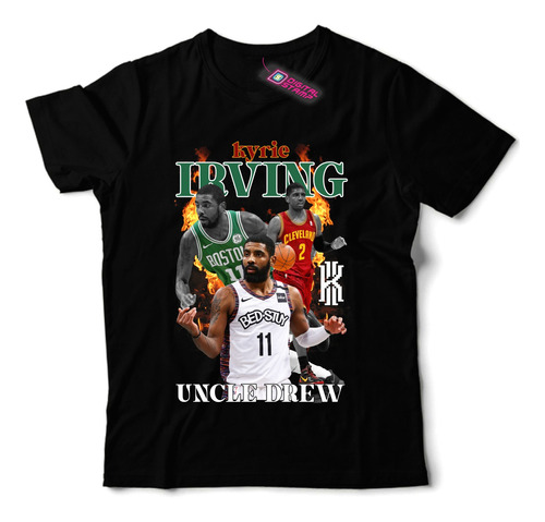 Remera Boston Cleveland Kyrie Irving Uncle Drew Nba15 Dtg