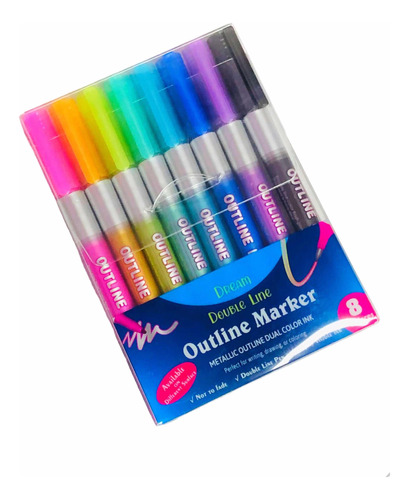 Outline Markers 8pz