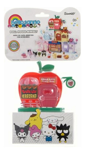Sanrio Hello Kitty Mini Playset Con Accesorio Hello Kitty