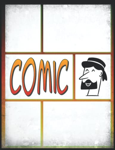 Bloc Para Dibujar Mi Comic: Crear Su Propio Comic Con Planti