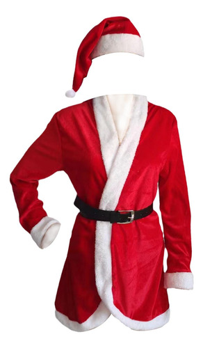 Vestido De Navidad, Disfraz De Navidad, Disfraz De Dama,
