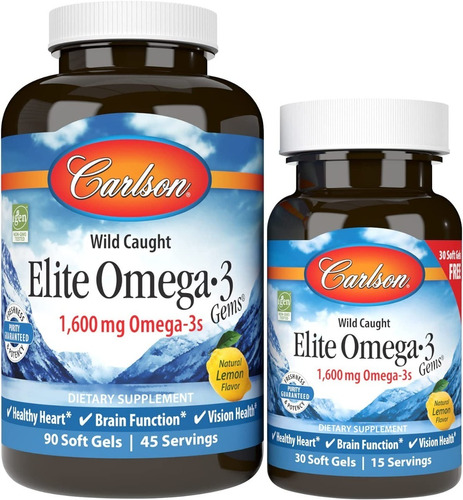 Omega 3 1600mg Carlson  30und