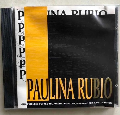 Paulina Rubio Mio Cd  ( C/rayas De Uso Y Sin Contraportada )